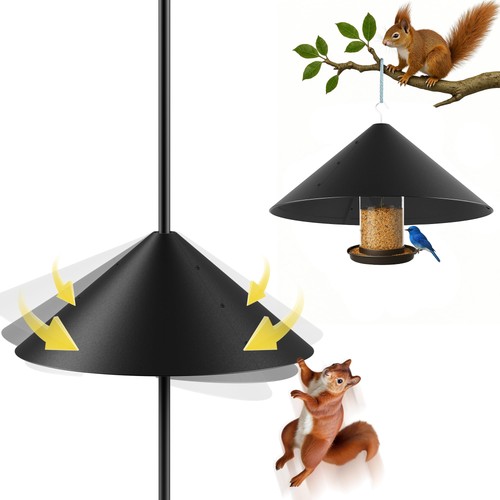 Inch metal squirrel baffle - metal,