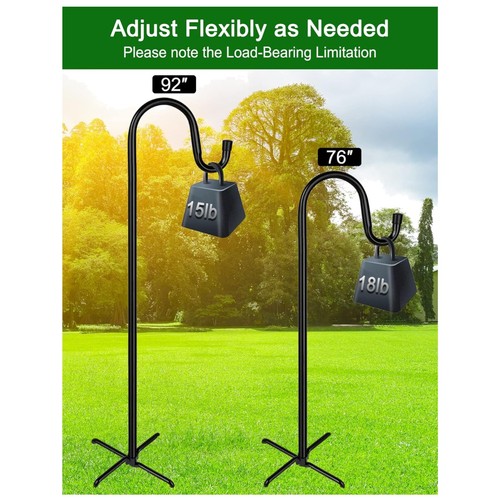 Adjustable shepherd hook for - adjustable,