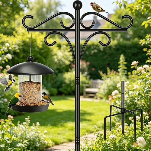 Metal bird feeding - metal, station