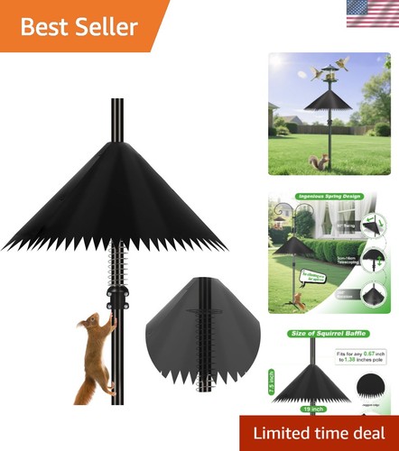 Inch bird feeder squirrel - feeder,