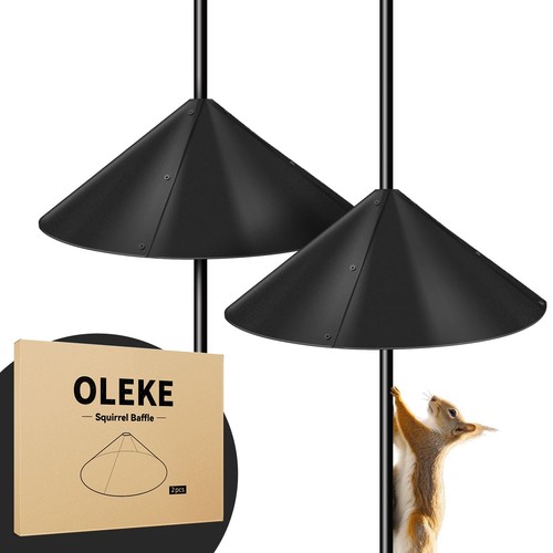 Squirrel baffle inch pole - 16,