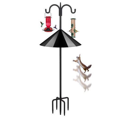 Shepherd hook bird feeder pole - shepherd,