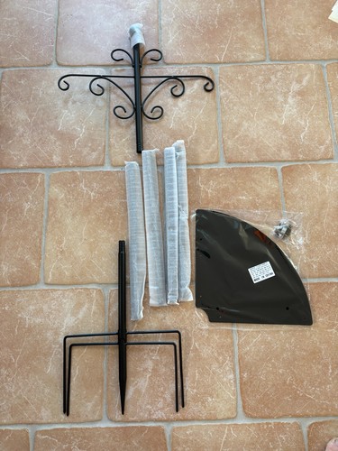Bird feeder pole stand - pole,