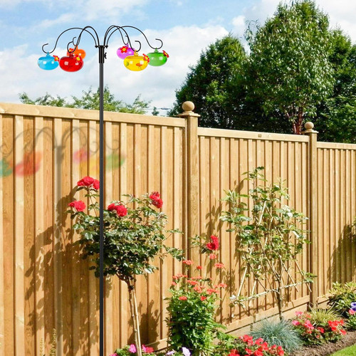 Glass hummingbird feeders with - feeders,