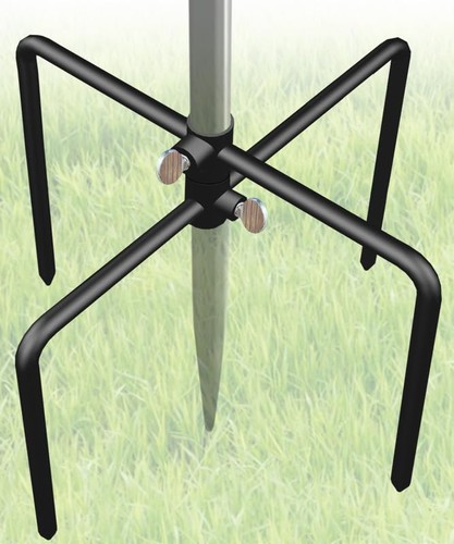 Pole stabilizer stand base - pole,